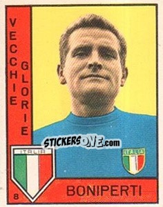 Sticker Boniperti - Calciatori 1962-1963 - Panini