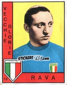 Cromo Rava - Calciatori 1962-1963 n. 301 - Panini