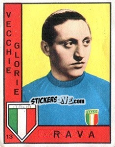 Cromo Rava - Calciatori 1962-1963 - Panini