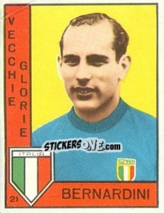 Figurina Bernardini - Calciatori 1962-1963 - Panini