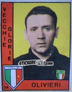 Figurina Olivieri - Calciatori 1962-1963 - Panini