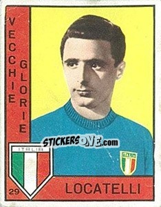 Figurina Locatelli - Calciatori 1962-1963 - Panini