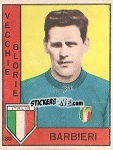 Cromo Barbieri - Calciatori 1962-1963 - Panini