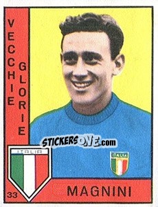 Sticker Magnini - Calciatori 1962-1963 - Panini