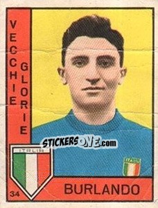 Sticker Burlando - Calciatori 1962-1963 - Panini