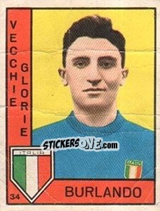 Figurina Burlando - Calciatori 1962-1963 - Panini