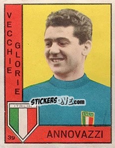 Sticker Annovazzi - Calciatori 1962-1963 n. 327 - Panini