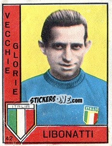 Cromo Libonati - Calciatori 1962-1963 - Panini