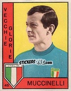 Figurina Muccinelli - Calciatori 1962-1963 - Panini