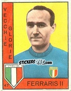 Figurina Ferraris - Calciatori 1962-1963 - Panini