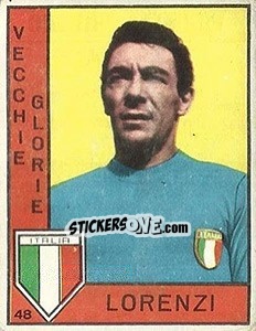 Sticker Lorenzi - Calciatori 1962-1963 - Panini