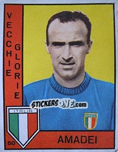 Cromo Amadei - Calciatori 1962-1963 - Panini