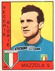 Sticker Mazzola - Calciatori 1962-1963 - Panini