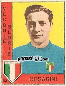 Figurina Cesarini - Calciatori 1962-1963 - Panini