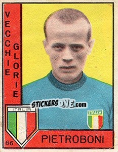 Sticker Pietroboni - Calciatori 1962-1963 - Panini