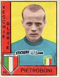 Figurina Pietroboni - Calciatori 1962-1963 - Panini