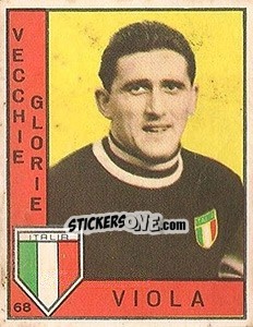 Sticker Viola - Calciatori 1962-1963 - Panini