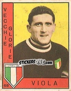 Sticker Viola - Calciatori 1962-1963 n. 356 - Panini