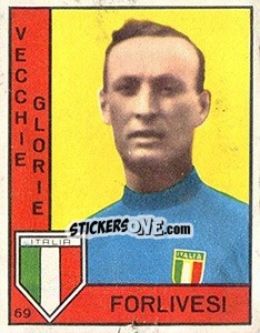 Sticker Forlivesi - Calciatori 1962-1963 - Panini