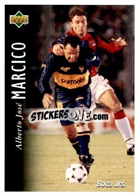Sticker Alberto Jose Marcico - Futbol Argentino Apertura 1995 n. 10 - Upper Deck