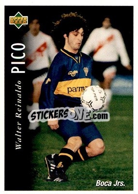 Cromo Walter Reinaldo Pico - Futbol Argentino Apertura 1995 n. 11 - Upper Deck