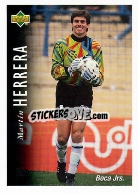 Figurina Martin Herrera - Futbol Argentino Apertura 1995 n. 17 - Upper Deck