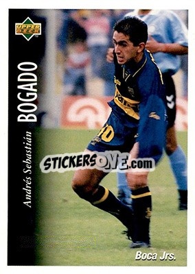 Sticker Andres Sebastian Bogado - Futbol Argentino Apertura 1995 n. 19 - Upper Deck