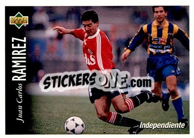 Sticker Juan Carlos Ramirez - Futbol Argentino Apertura 1995 n. 25 - Upper Deck