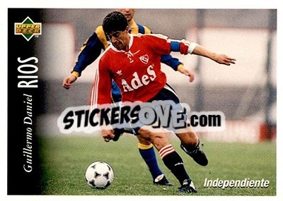 Sticker Guillermo Rios - Futbol Argentino Apertura 1995 n. 26 - Upper Deck