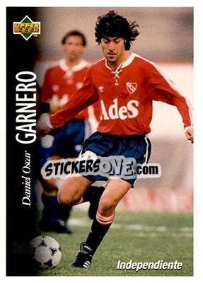 Sticker Daniel Oscar Garnero - Futbol Argentino Apertura 1995 n. 30 - Upper Deck