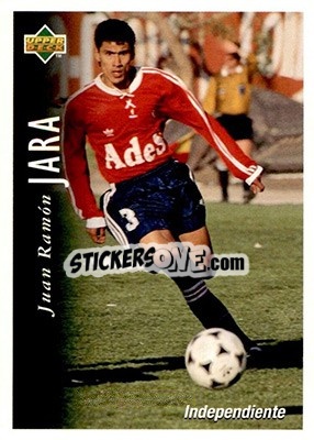 Sticker Juan Ranmon Jara - Futbol Argentino Apertura 1995 n. 31 - Upper Deck