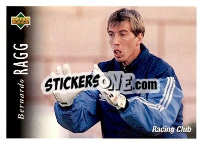 Sticker Bernardo Ragg - Futbol Argentino Apertura 1995 n. 38 - Upper Deck