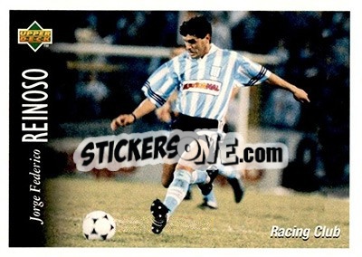 Sticker Jorge Federico Reinoso - Futbol Argentino Apertura 1995 n. 43 - Upper Deck