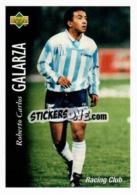 Sticker Roberto Carlos Galarza - Futbol Argentino Apertura 1995 n. 44 - Upper Deck