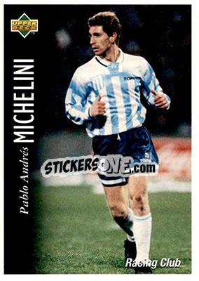 Figurina Pablo Andres Michelini - Futbol Argentino Apertura 1995 n. 49 - Upper Deck