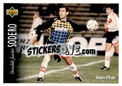 Sticker Osvaldo Javier Sodero - Futbol Argentino Apertura 1995 n. 53 - Upper Deck
