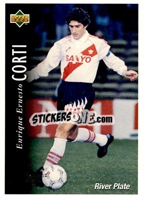 Sticker Enrique Ernesto Corti - Futbol Argentino Apertura 1995 n. 56 - Upper Deck