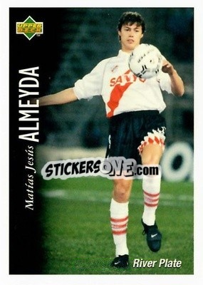 Sticker Matias Almeyda - Futbol Argentino Apertura 1995 n. 58 - Upper Deck