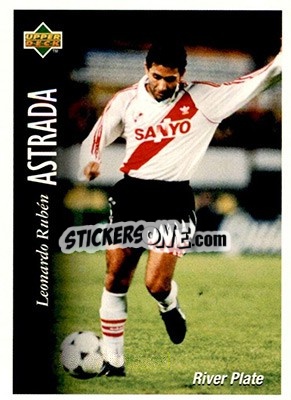 Figurina Leonardo Ruben Astrada - Futbol Argentino Apertura 1995 n. 59 - Upper Deck