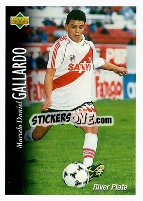 Sticker Marcelo Gallardo - Futbol Argentino Apertura 1995 n. 60 - Upper Deck