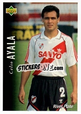 Sticker Celso Ayala - Futbol Argentino Apertura 1995 n. 62 - Upper Deck