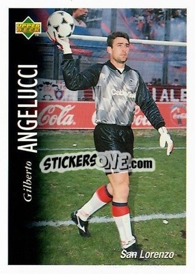 Sticker Gilberto Angelucci - Futbol Argentino Apertura 1995 n. 68 - Upper Deck
