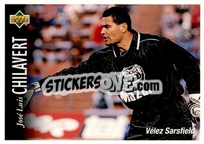 Sticker Jose Luis Chilavert - Futbol Argentino Apertura 1995 n. 83 - Upper Deck