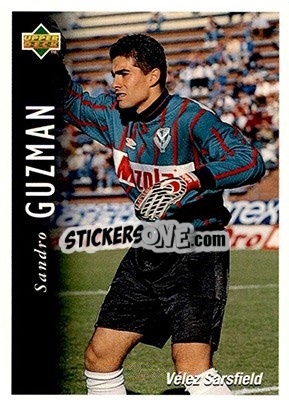 Sticker Sandro Guzman - Futbol Argentino Apertura 1995 n. 84 - Upper Deck