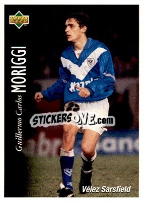 Sticker Guillermo Carlos Moriggi - Futbol Argentino Apertura 1995 n. 87 - Upper Deck