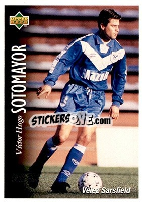Sticker Victor Hugo Sotomayor - Futbol Argentino Apertura 1995 n. 88 - Upper Deck