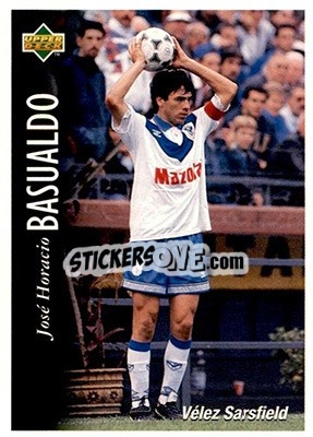 Sticker Jose Horacio Basualdo - Futbol Argentino Apertura 1995 n. 91 - Upper Deck