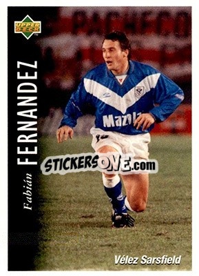 Sticker Fabian Fernandez - Futbol Argentino Apertura 1995 n. 94 - Upper Deck