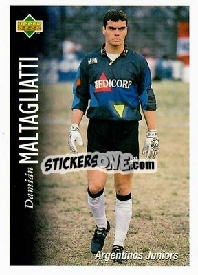 Sticker Damian Maltagliatti - Futbol Argentino Apertura 1995 n. 100 - Upper Deck