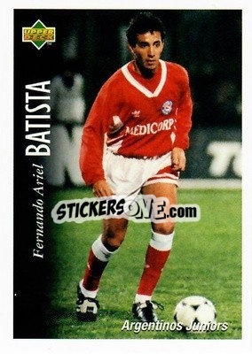 Sticker Fernando Ariel Batista - Futbol Argentino Apertura 1995 n. 101 - Upper Deck